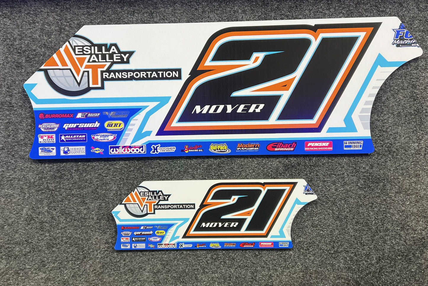 Billy Moyer #21 Mini Door Panels