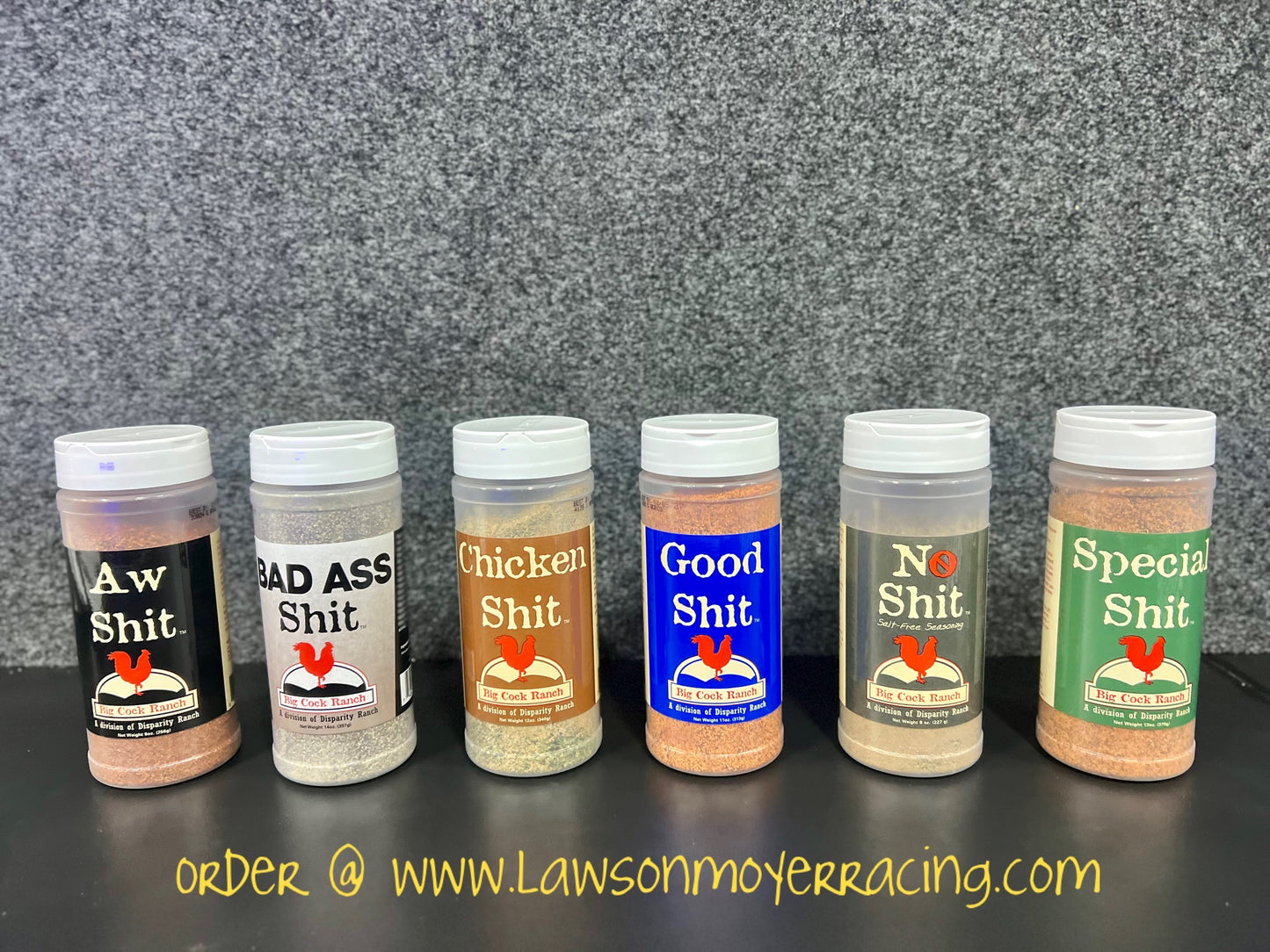 Assorted Seasonings - Six Flavors