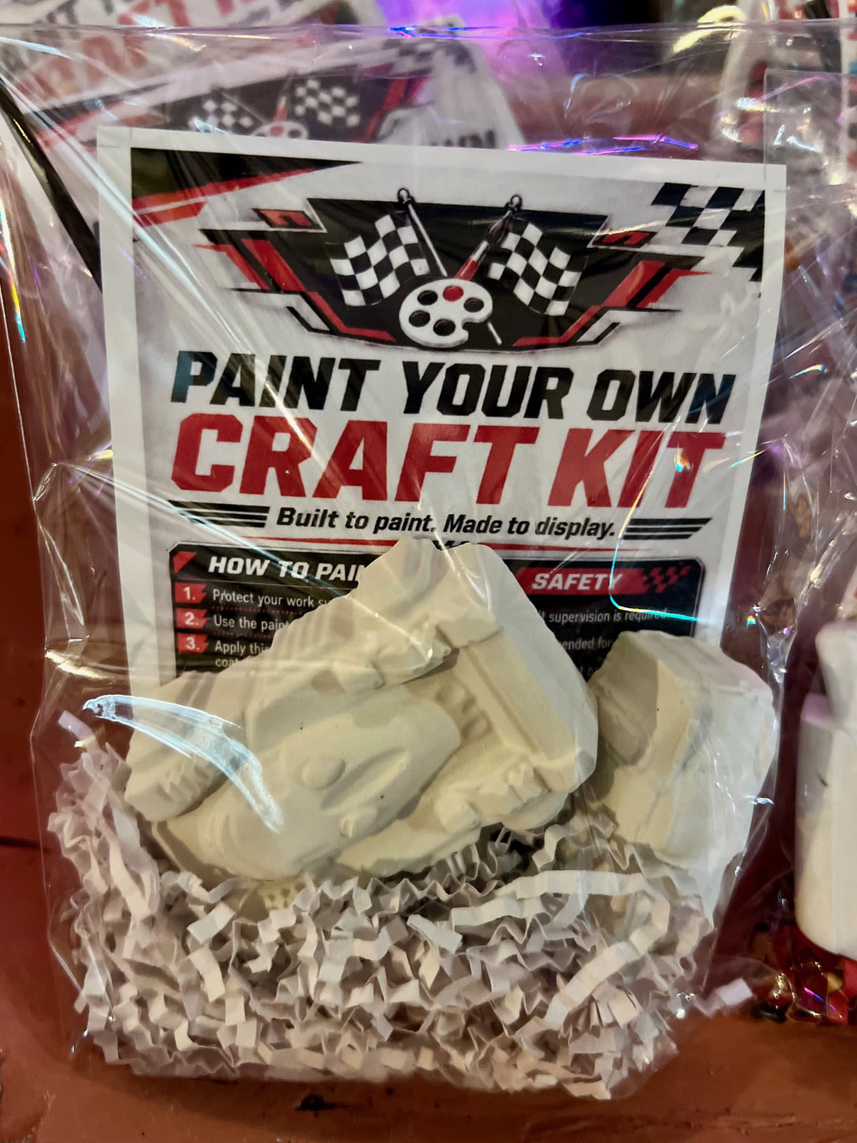 Paint Your Own Race Car Craft Kit
