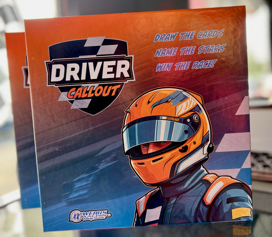 Driver Callout - Draw the Cards, Name the Stars, Win the Race