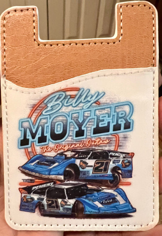 Billy Moyer Neon Stick-On Phone Card Holder